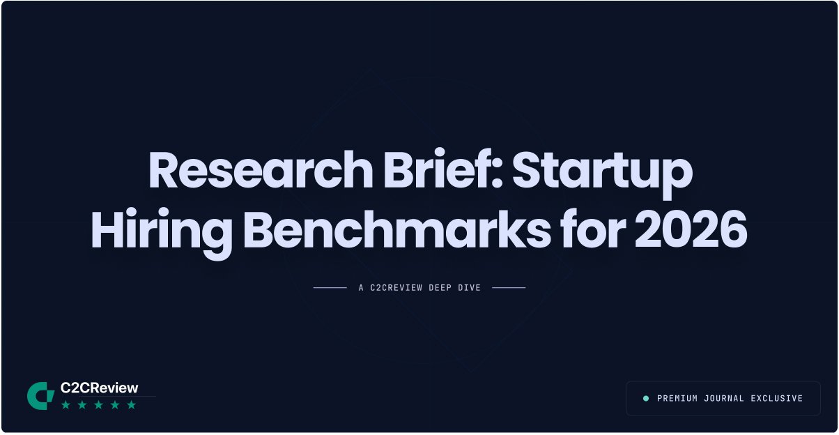 Research Brief: Startup Hiring Benchmarks for 2026